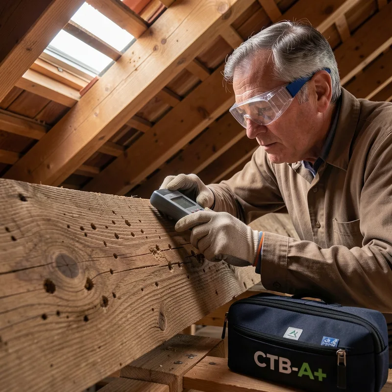 Traitement de charpente en bois : méthodes, prix et signes d'alerte